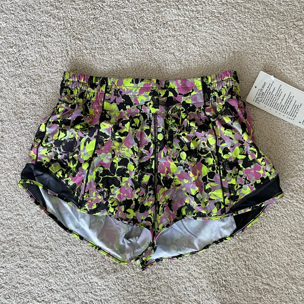 NWT LULULEMON HIGH RISE SHORTS